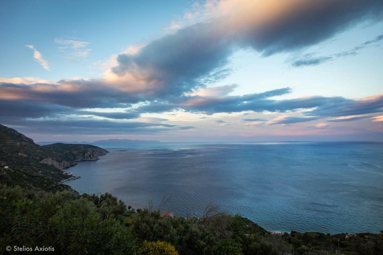 Aegean Panorama Apartments Akhladherí Exteriér fotografie